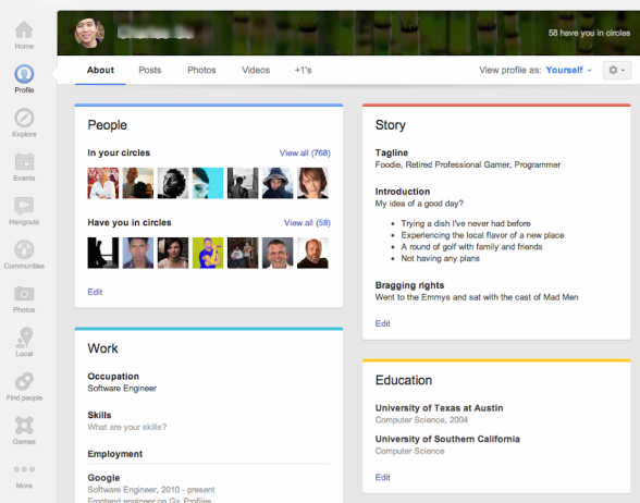 google plus local about update
